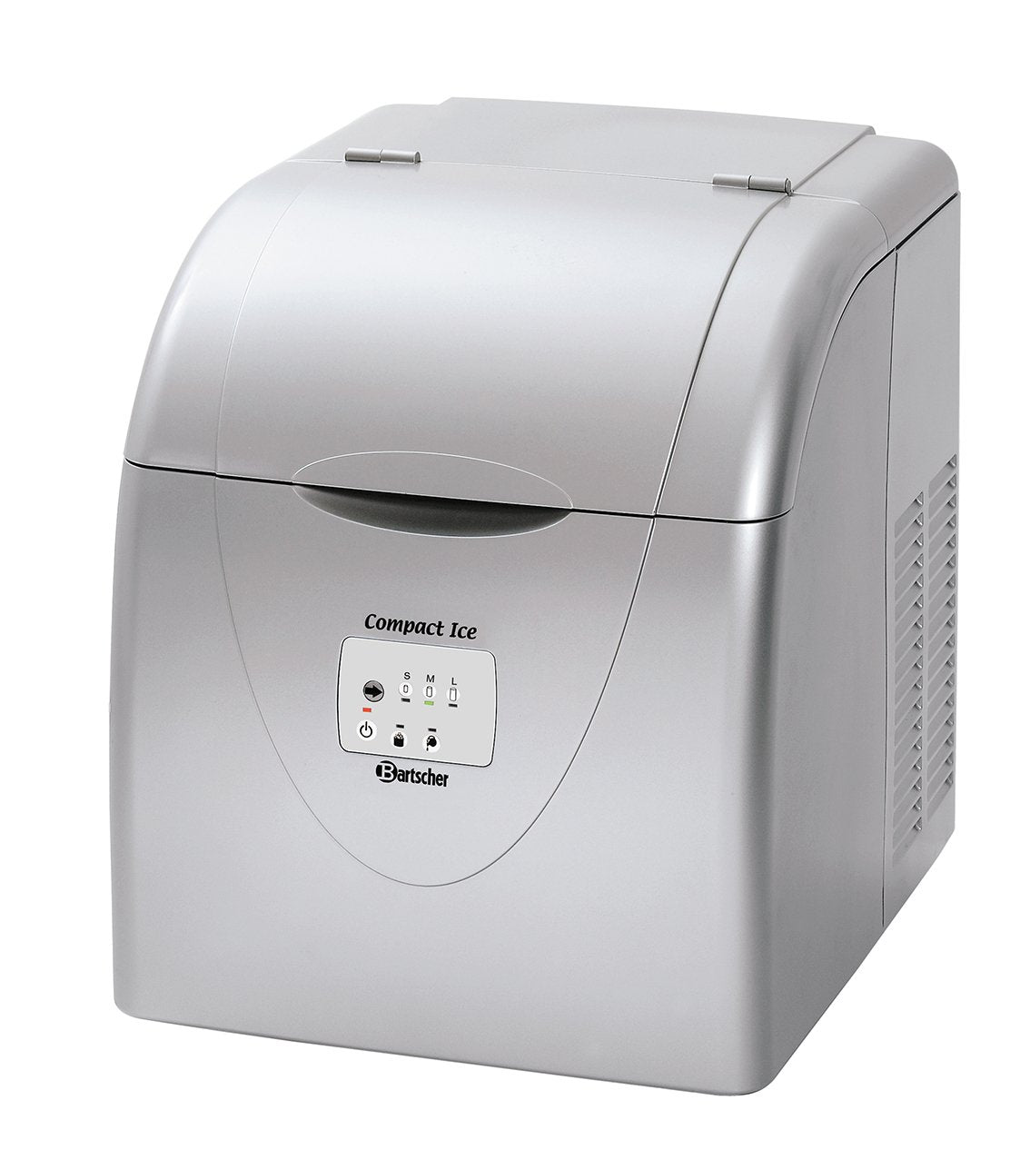 Kostkarka do lodu, Bartscher, 15 kg, 145 W, 230 V, Czarny