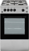 Beko, Płyta grzewcza, CSS42014FS, 54 l, 150 mm, Czarny / Srebrny