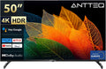 Antteq, Telewizor Smart TV, S50, 50 cali, Czarny, Bluetooth, Wi-Fi