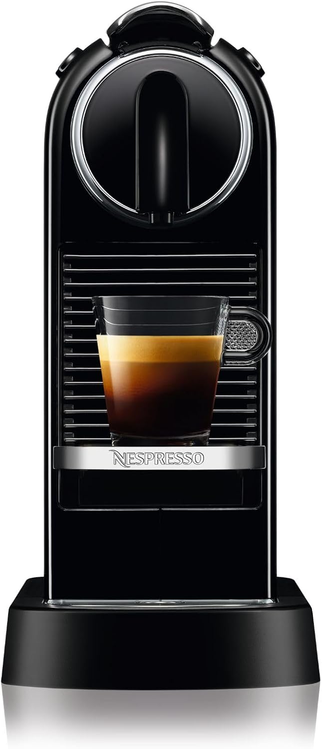 Nespresso, Ekspres do kawy, 110 ml, Czarny, automatyczne wyłączanie