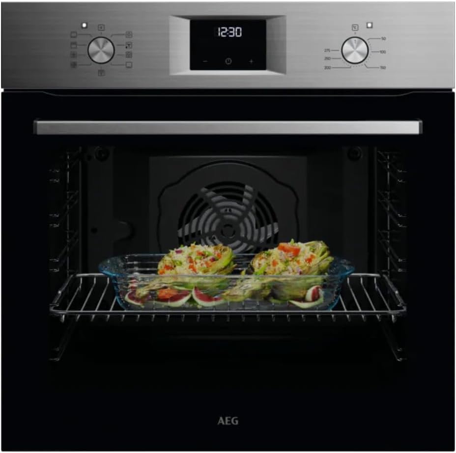 Piekarnik do zabudowy, OU5AB21FSM, AEG, 72 l, 2790 W, Czarny, funkcja grilla
