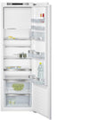 SIEMENS, Lodówka, IQ500, 189 l, 36,00 dB, 177,5 cm, Biały