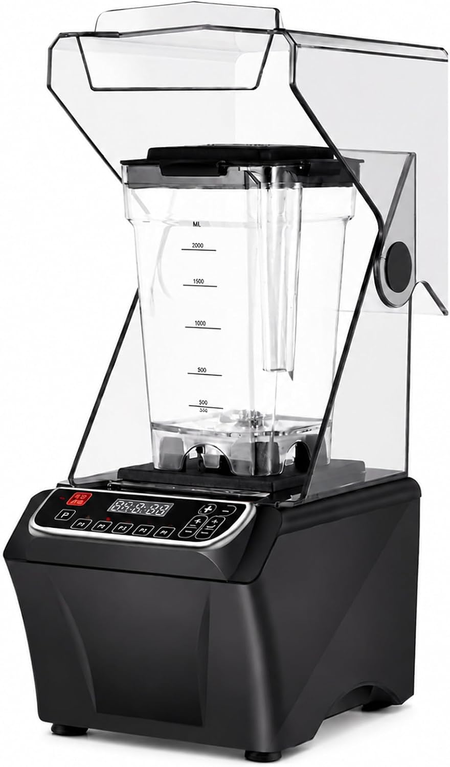 SHUMIAO, Mikser, 2 l, 2000 W, 110 V, Czarny