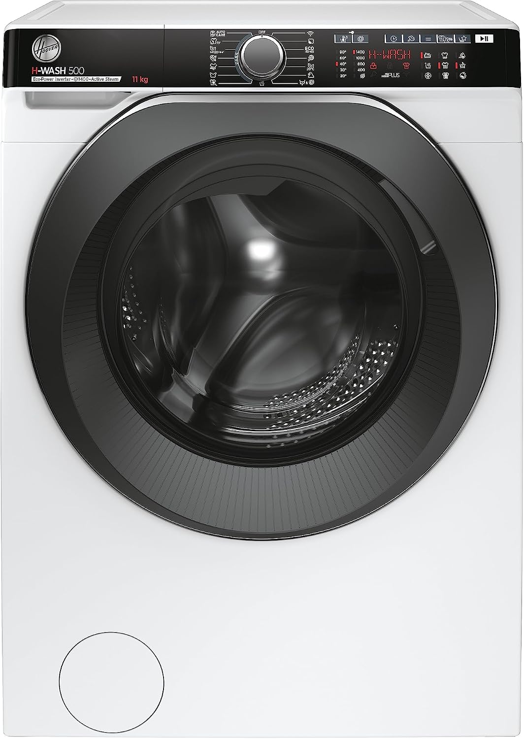Hoover, Pralka, 411AMBC, 11 kg, Biały, Bluetooth, Wi-Fi