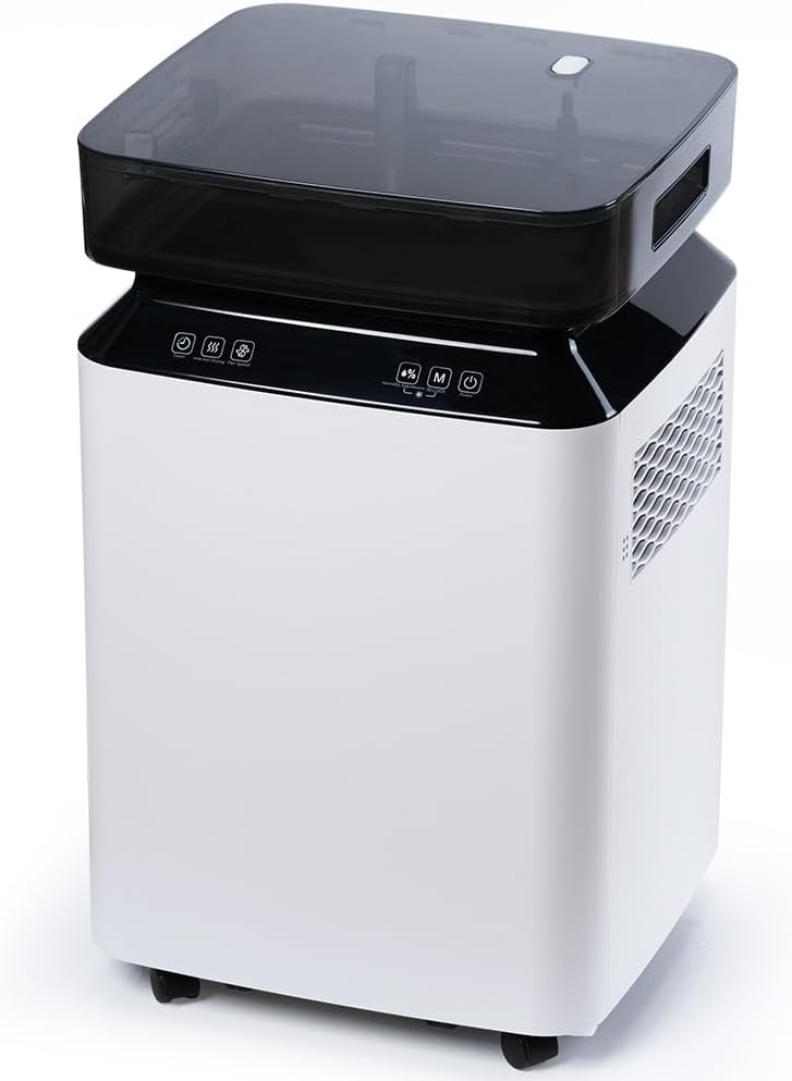 katenpo, Osuszacz powietrza, 80 l, 46 dB, 170 m, Biały, automatyczne wyłączanie