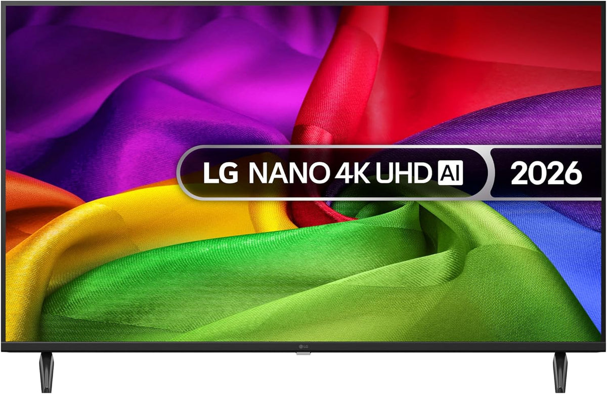 LG, Telewizor Smart TV, 43NU80, 108 cm, Czarny