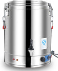 WOTZOV, Dystrybutory gorącej wody, 30 l, 220 V, 2800 W, Srebrny, stal nierdzewna