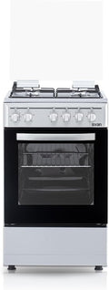 SVAN, Kuchenki z piekarnikiem, SKM4501X, 48 l, Srebrny, stal nierdzewna