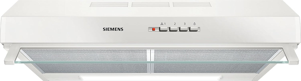 Okap kuchenny, SIEMENS, 60 cm, 4 W, Czarny / Srebrny, metal, oświetlenie LED