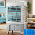 GTHTUHFD, Klimatyzery ewaporacyjne, 55 l, 220 V, 200 W, Biały