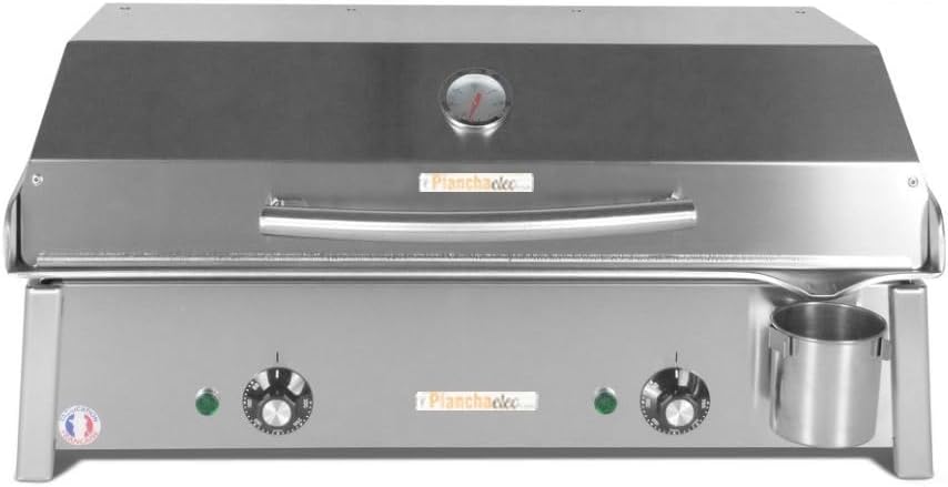 Mirichaud, Plancha, E650, 3000 W, 64 x 40 cm, Srebrny, stal nierdzewna