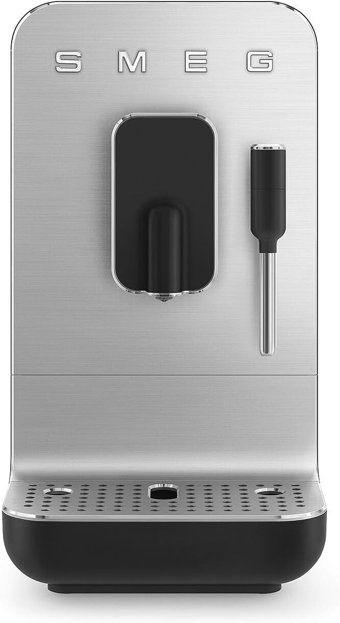 Smeg, Ekspres do kawy, BCC12BLMEU, 4 l, 1350 W, Czarny