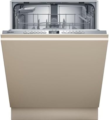 Neff, Zmywarka, S175HTX06E, 60 cm, 9 litrów, 46 dB, Beżowy/Srebrny, stal nierdzewna, składana konstrukcja, Wi-Fi, samoczyszczenie