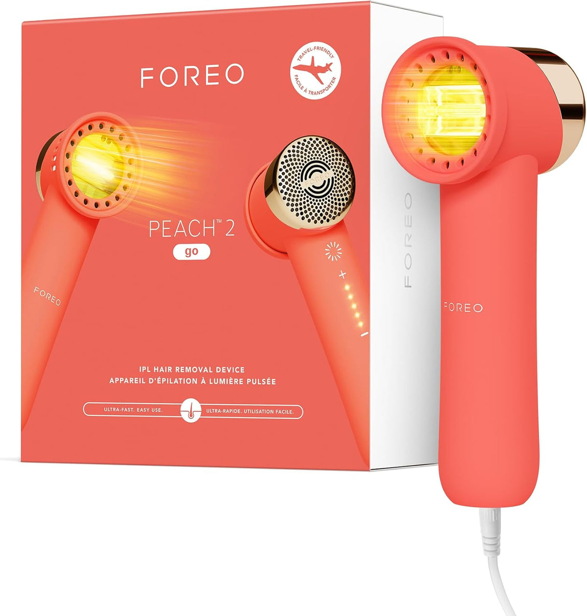 Depilatory IPL, FOREO, Czarny
