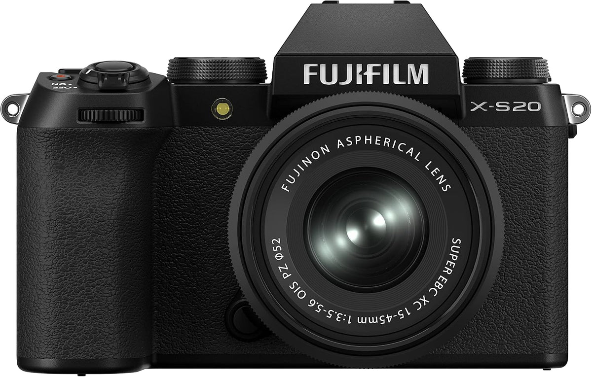 Fujifilm, Kompaktowe aparaty fotograficzne, X-S20, 1,84 m, Czarny