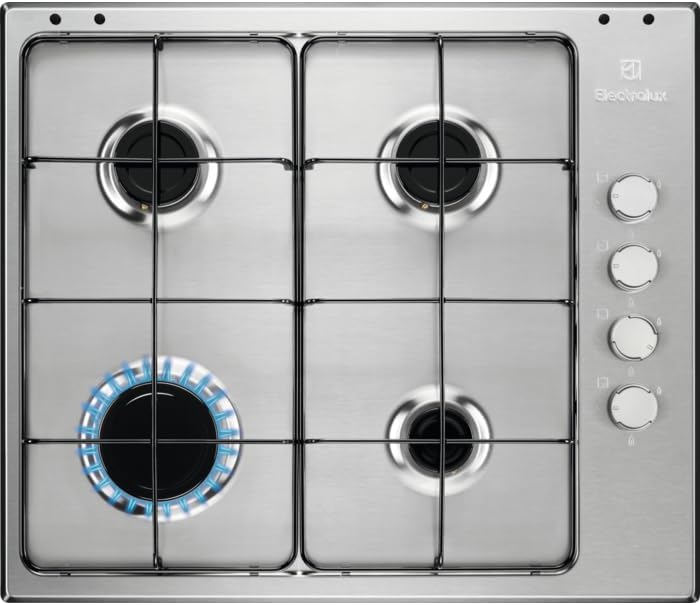Płyta grzewcza, EGS6404SX, Electrolux, 60 cm, Srebrny