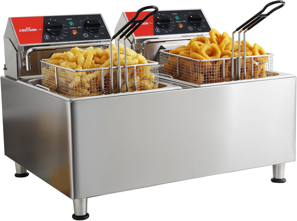Frytkownice, crosson, 16 l, Czarny