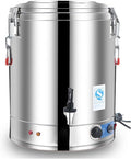 Dystrybutory gorącej wody, YXCMD, 40 l, 2800 W, 220 V, Srebrny, stal nierdzewna