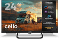 Telewizor Smart TV, 24TZ, Cello, 24 cali, 12 V, Czarny, Bluetooth